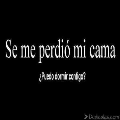Puedo dormir contigo