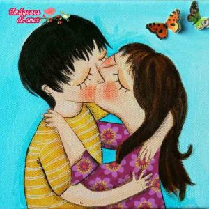 besos para facebook