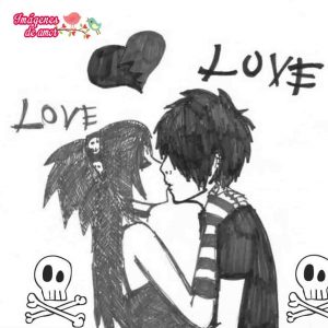 chico y chica enamorados
