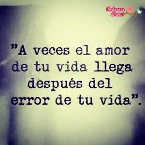 el amor de tu vida