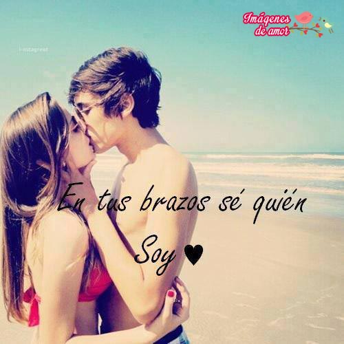en tus brazos soy quien soy