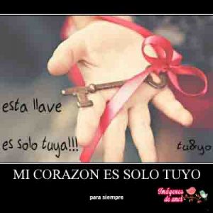 mi corazon es solo tuyo