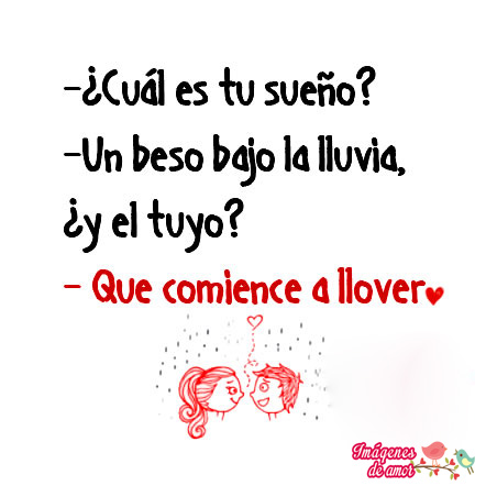 sueño bajo la luvia