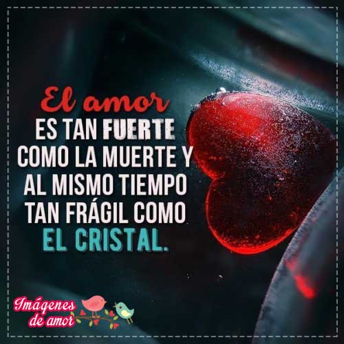 amor es fuerte