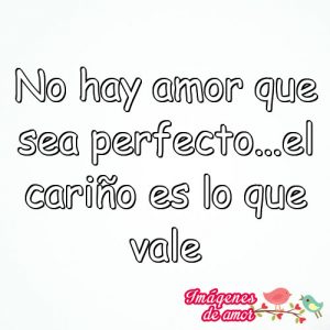 amor no perfecto