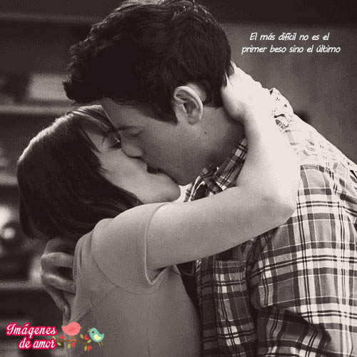 dame un beso apasionado