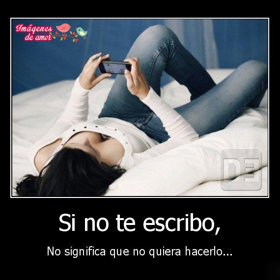 desmotivaciones no escribirte
