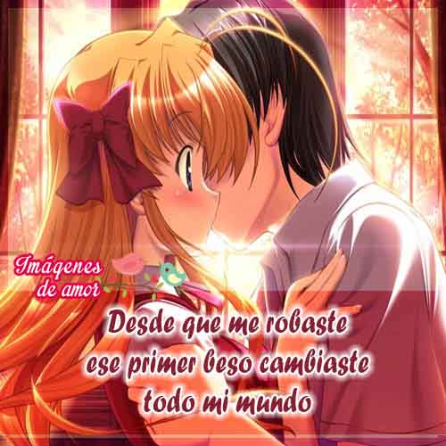 dibujo de amor me robaste el beso