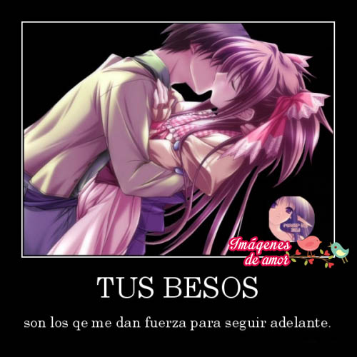 dibujo de amor tus besos