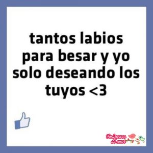 labios para besar
