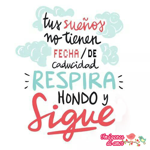 los sueños no tienen fecha