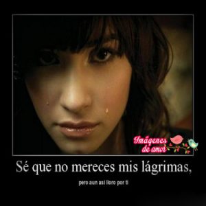 no te mereecs