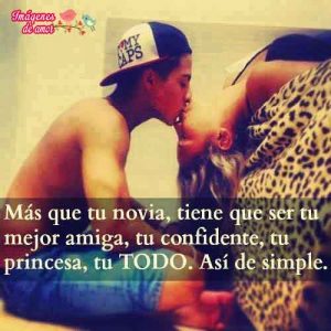 novia y amiga