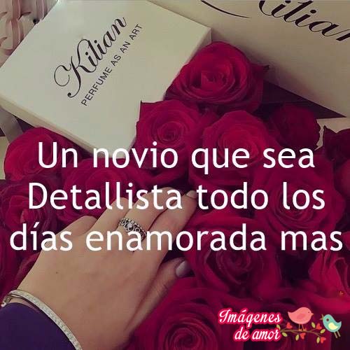 novio detallista