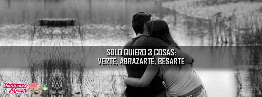 portada facebook solo tres cosas