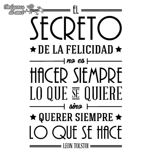 secreto dela felicidad