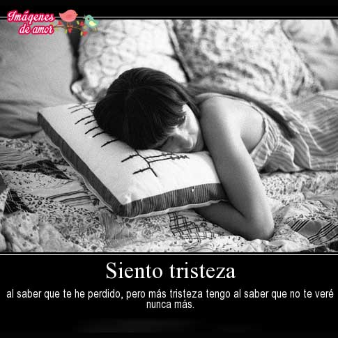 sento tristeza