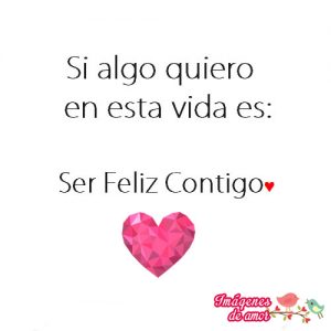 ser feliz contigo