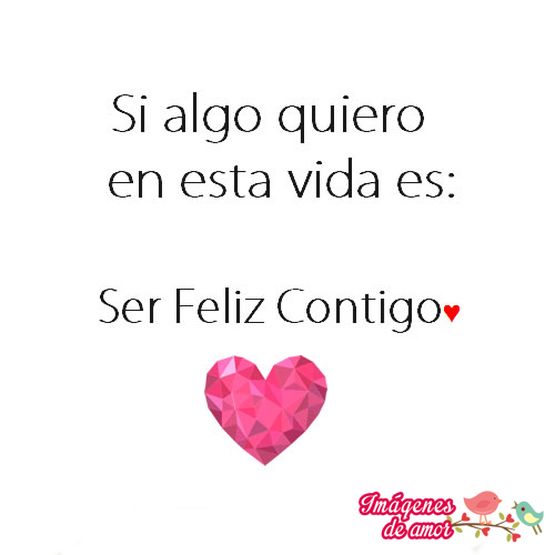 ser feliz contigo