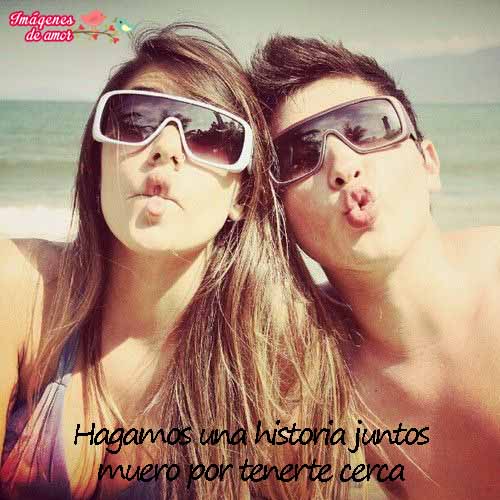 te amo y muero por ti