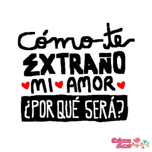 te extraño