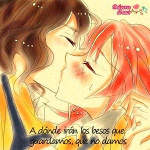 un beso