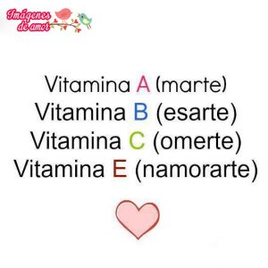 vitaminas de amor