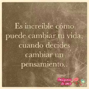 cambia tu pensamiento
