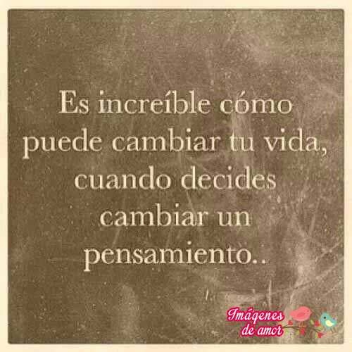 cambia tu pensamiento