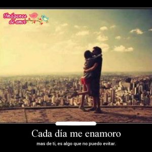 me enamoro de ti