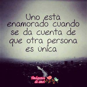 reflexion de amor enamorado