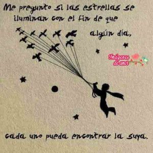 reflexion de amor estrellas