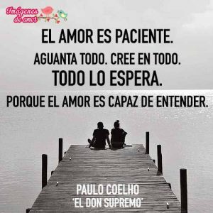 reflexion de amor paciente amor