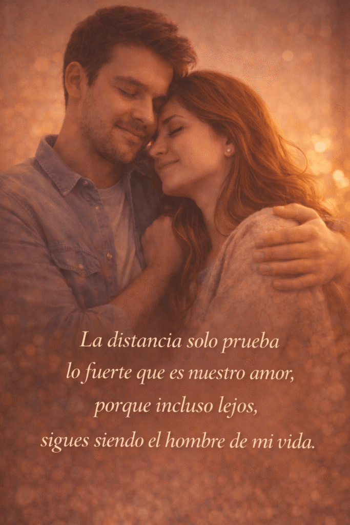 Imagen de fidelidad y amor eterno para el hombre de mi vida que está lejos